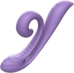 Rabbit Vibrator Sex Toys - Clitoral Kissing G Spot Vibrator for Women & Couples, Adult Toy for Dual Stimulation with 10 Vibrations, Flexible & Full Silicone Vibrating Dildo,