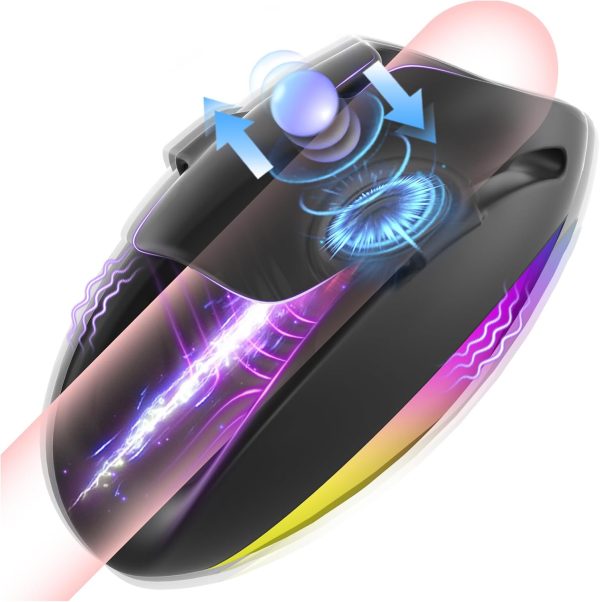 Tapping Vibrating Male Masturbator, Hands Free Penis Vibrator Stroker Trainer, Adult Sex Toys for Men, Mens Blowjob Automatic Sex Machine Masturbation