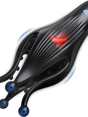 Male Sex Toy Penis Vibrator -  Male Masturbator Sex Toys for Men Stroker with 10 Licking & Vibrating for Glans Nipple 360° Wrapped Stimulation, Tentacle Vibrator Adult Toy Mens Sex Toys