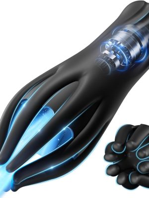 Male Masturbator Male Sex Toys for Men -  Tentacle Penis Vibrator with 10 Powerful Vibrating & 360° Wrap for Glans Nipple Stroker Stimulation, Masturbators Mens Adult Sex Toys & Games for Men