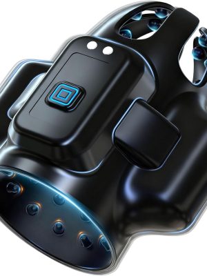 Male Sex Toys for Men - Male Masturbator Penis Vibrator Glans Stroker with 10 Vibrating & 3 Motors,  Adult Toy with Massage Oils for Prolong Endurance Medium Size